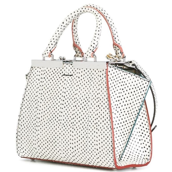 Fendi 2Jours Python Leather Satchel - Picture 4 of 4